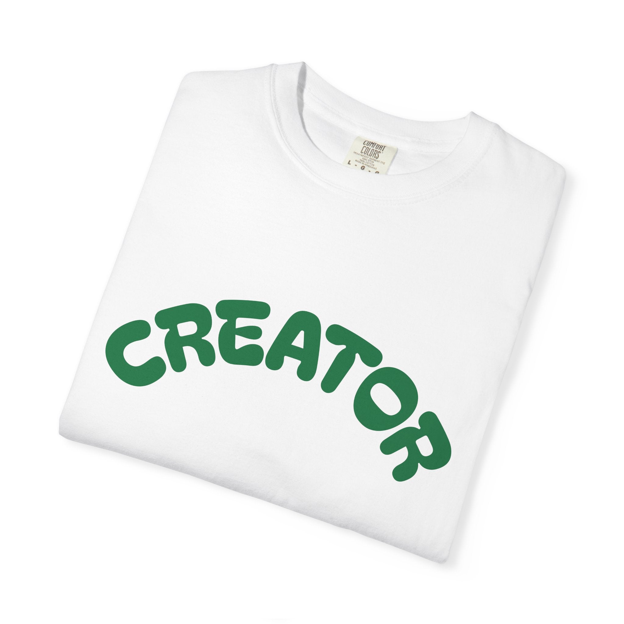 Creator T-Shirt — Retro Arch Logo Tee for Artists & Makers