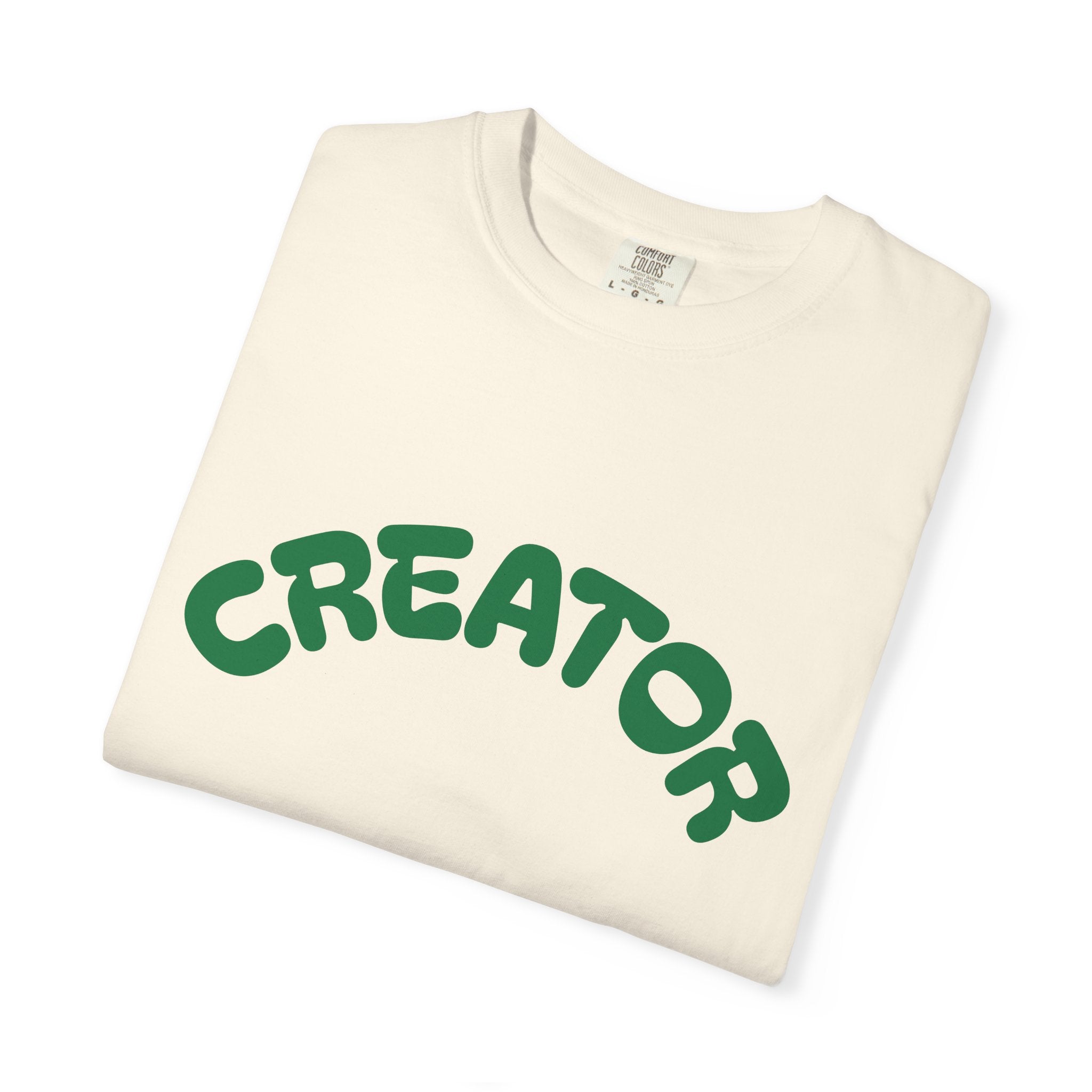 Creator T-Shirt — Retro Arch Logo Tee for Artists & Makers