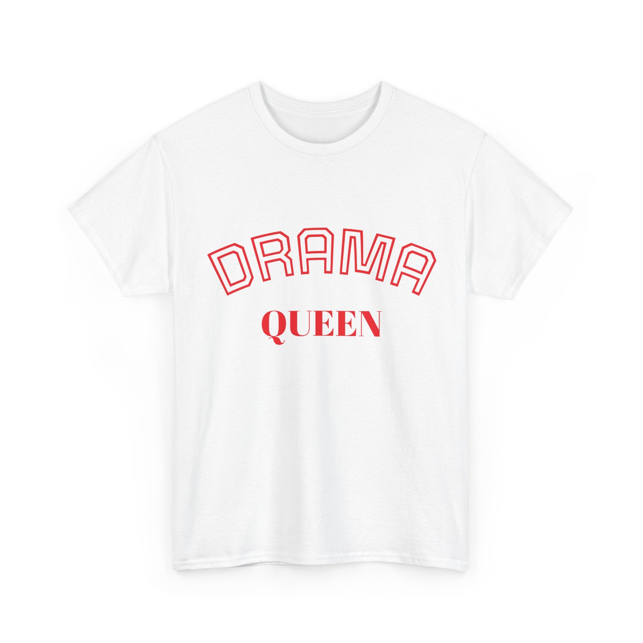 Drama Queen T‑Shirt — Retro Pink Graphic Tee for Funny Gift & Bachelorette
