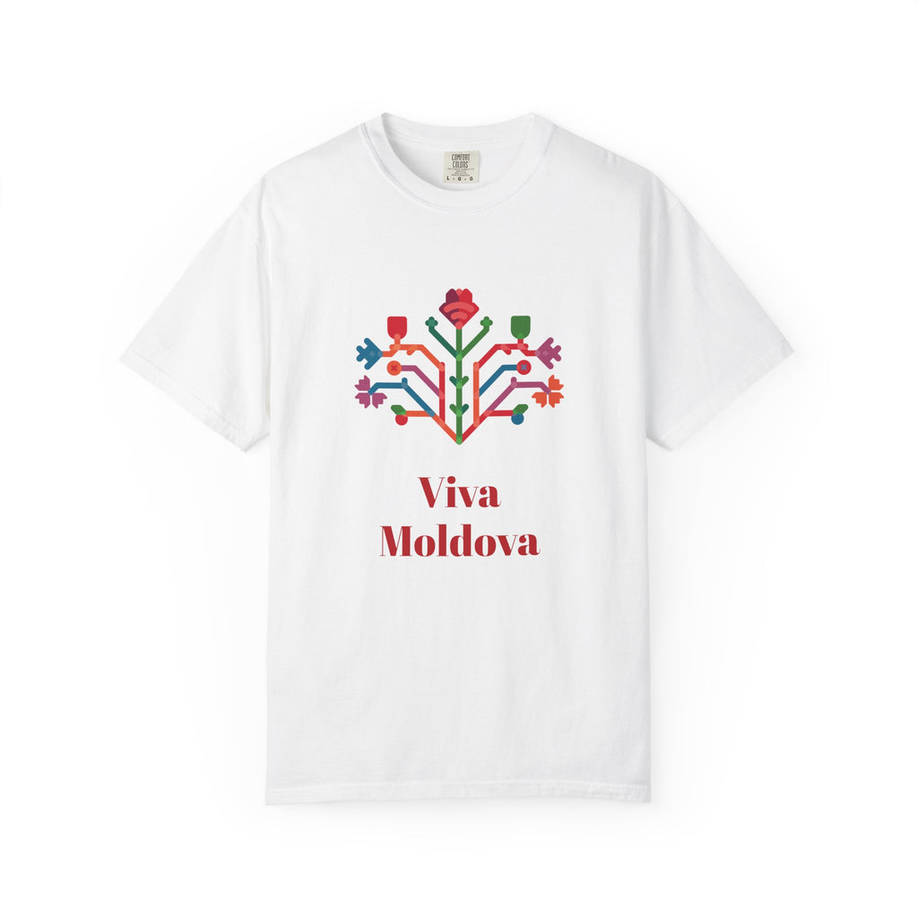 Unisex Garment T-shirt Viva Moldova