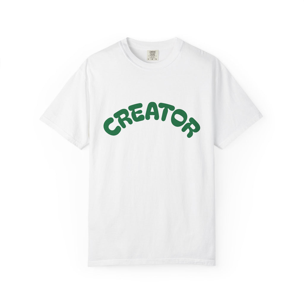 Creator T-Shirt — Retro Arch Logo Tee for Artists & Makers