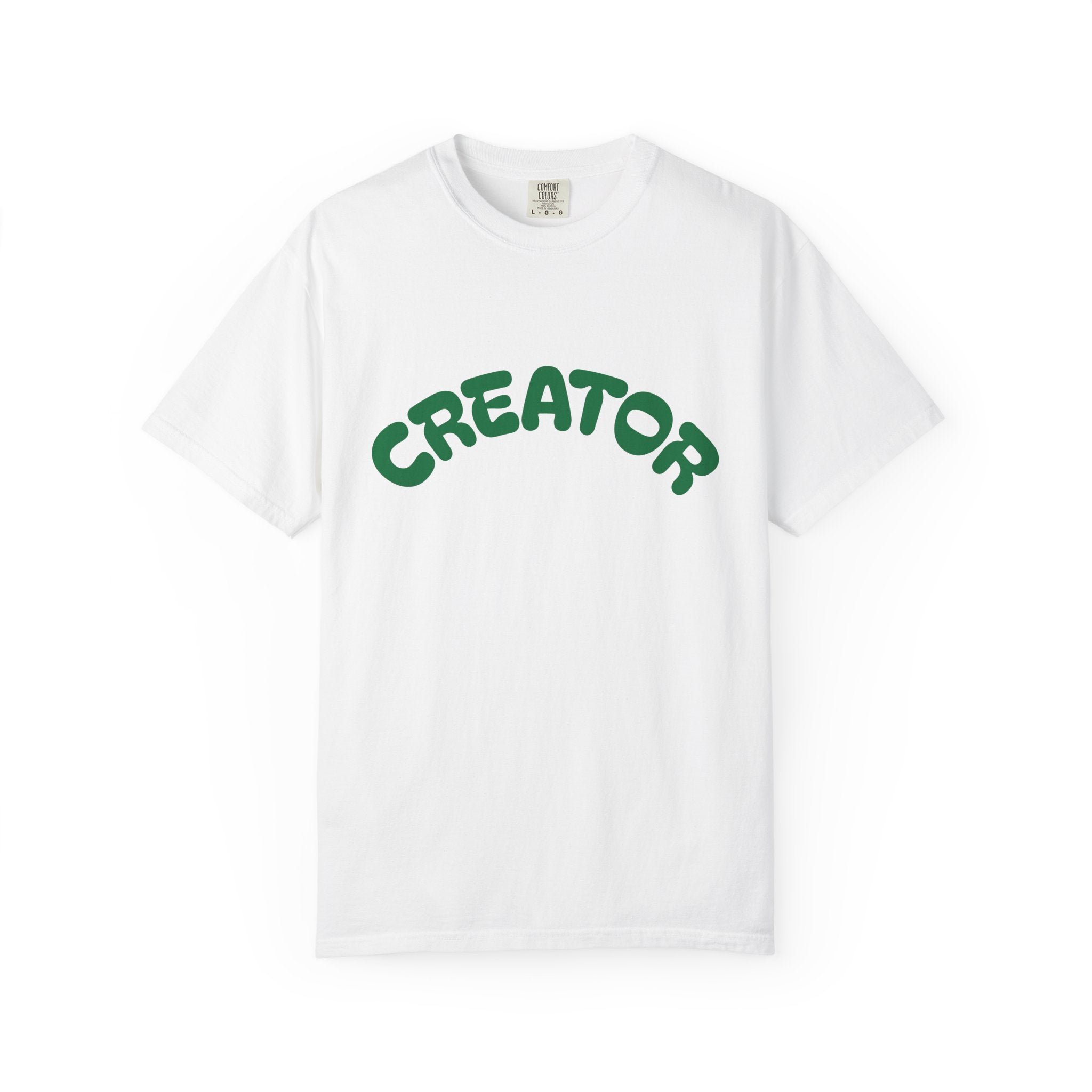 Creator T-Shirt — Retro Arch Logo Tee for Artists & Makers