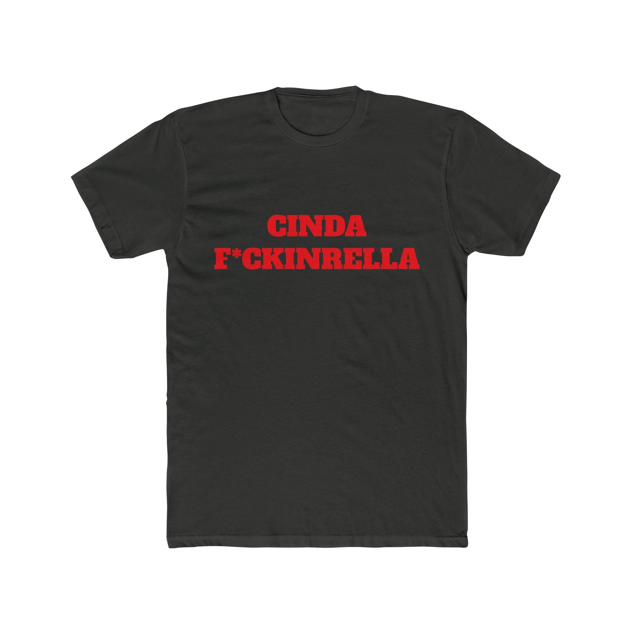 Cinda F*ckinrella Graphic Tee — Bold Red Statement Shirt