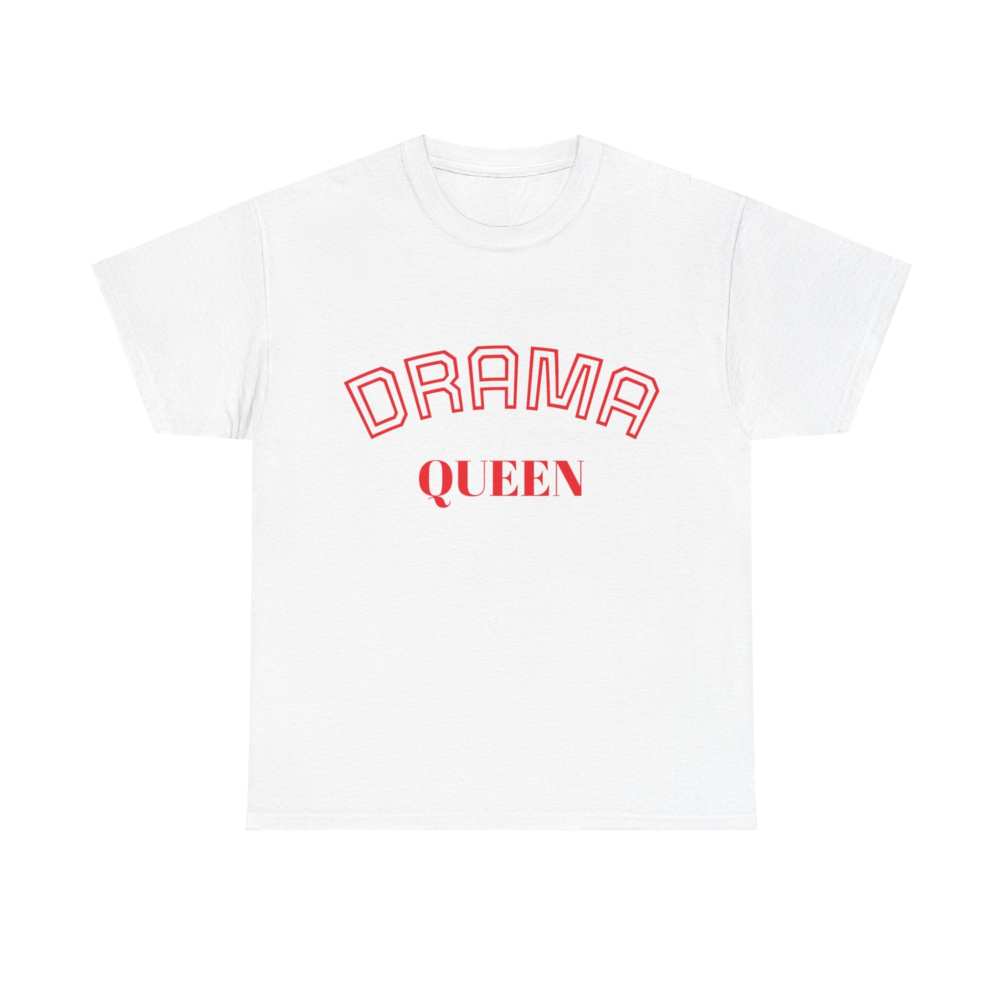 Drama Queen T‑Shirt — Retro Pink Graphic Tee for Funny Gift & Bachelorette