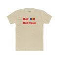 T-Shirt — "Half" Flag Design "Half Toxic" Text (Moldova)