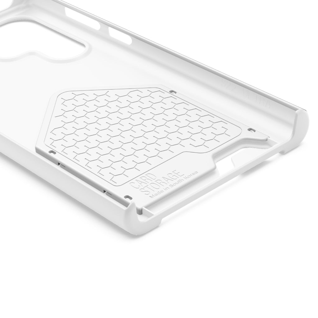 Phone Case with Card Holder — "Out of Breath Running Club" Minimalist Running Phone Wallet