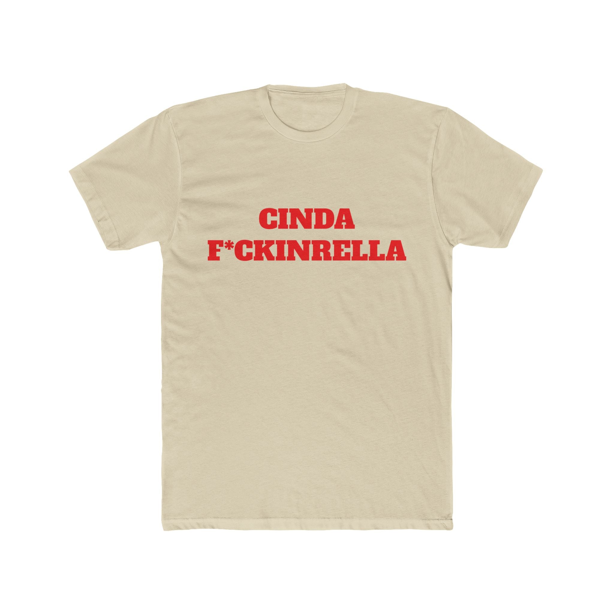 Cinda F*ckinrella Graphic Tee — Bold Red Statement Shirt