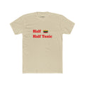 Half Half Toxic T‑Shirt — Funny Retro Sandwich Graphic Tee