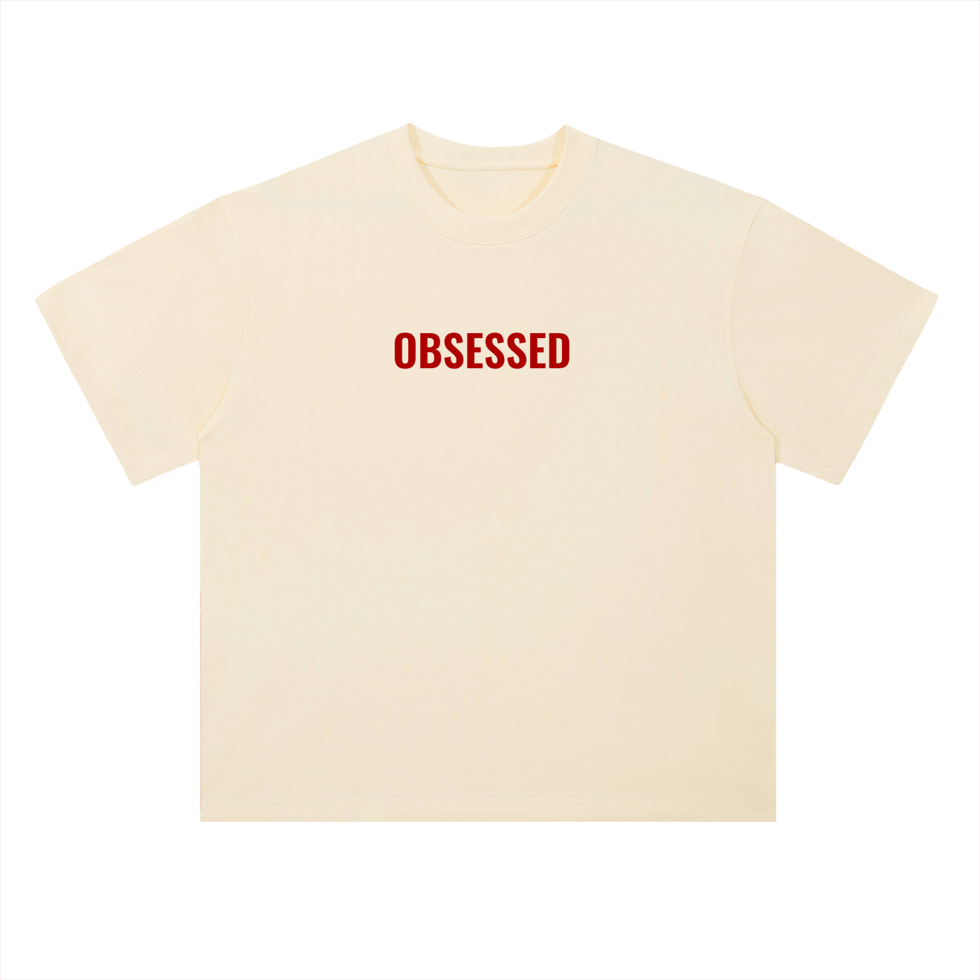 Heavyweight Drop Shoulder Cotton T-Shirt