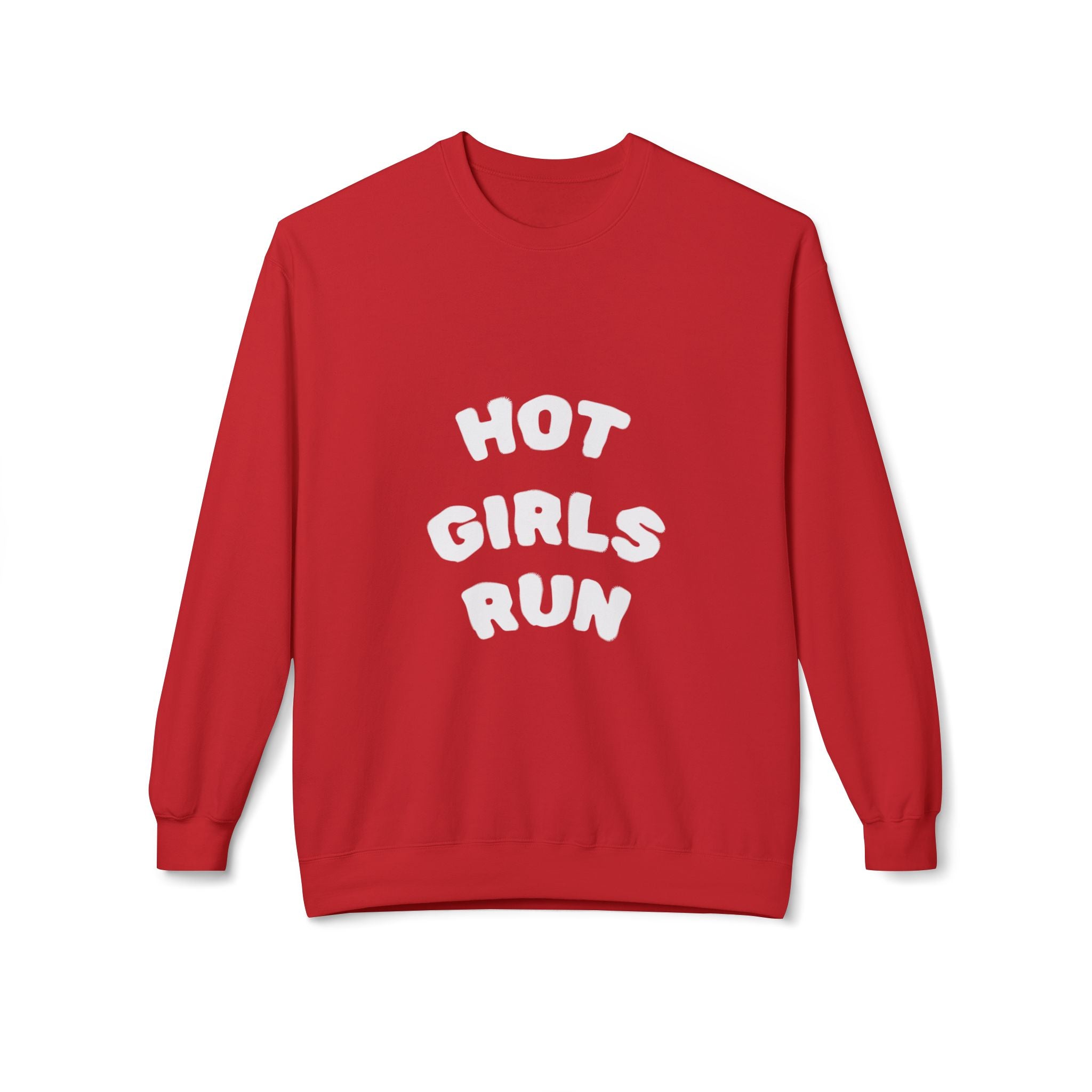 Hot Girls Run Crewneck Sweatshirt