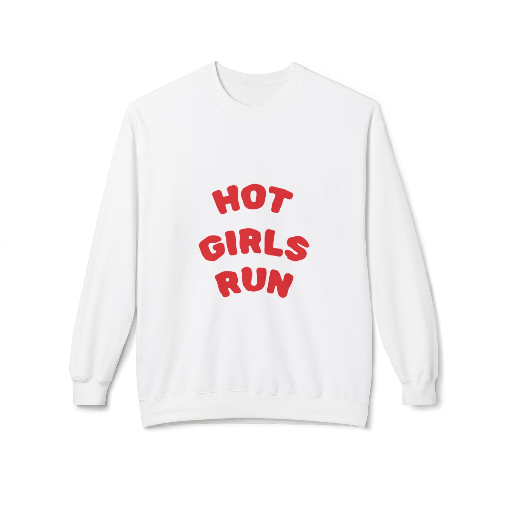 Hot Girls Run Crewneck Sweatshirt