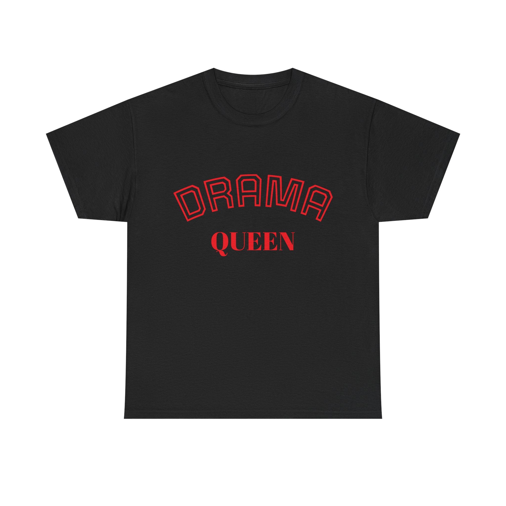 Drama Queen T‑Shirt — Retro Pink Graphic Tee for Funny Gift & Bachelorette