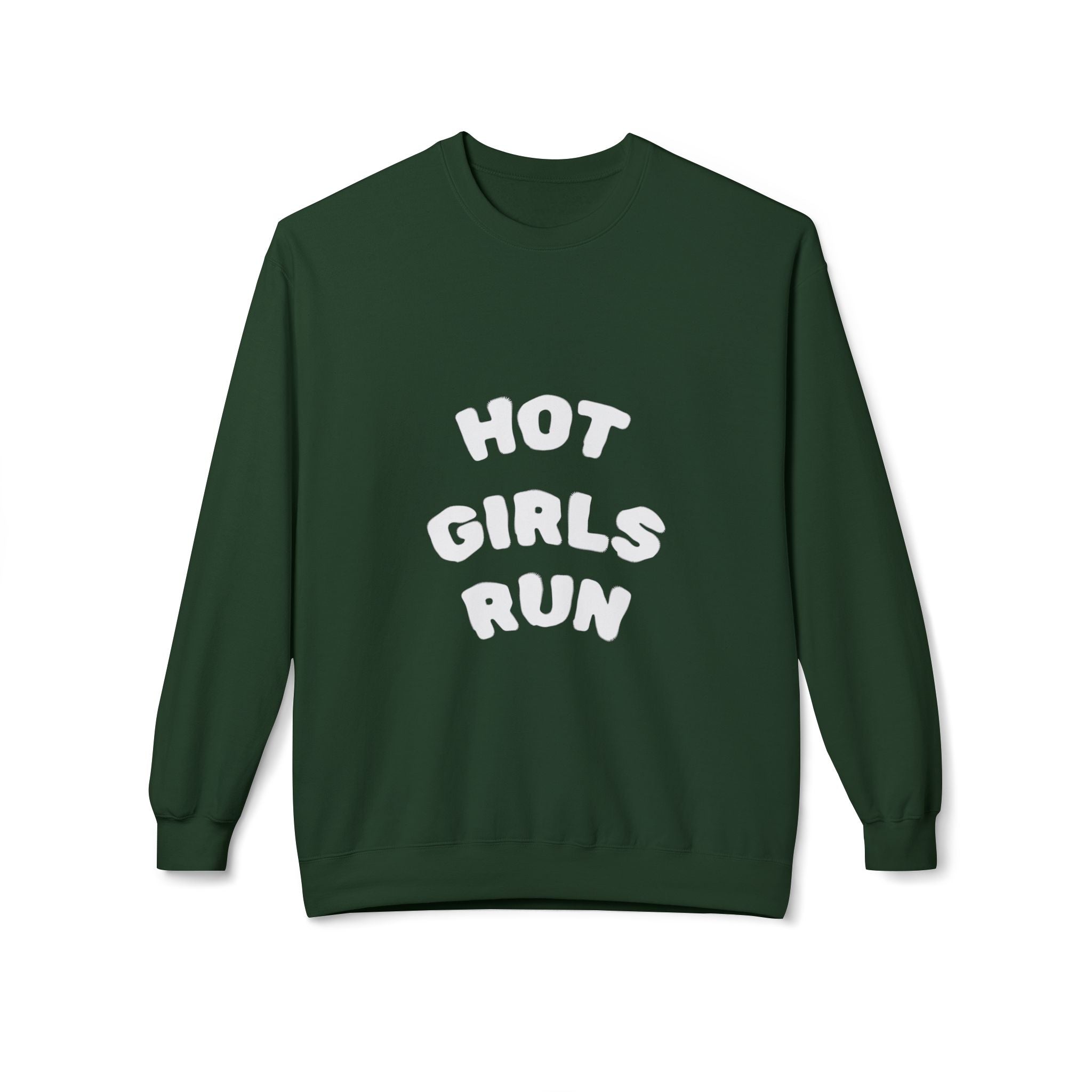 Hot Girls Run Crewneck Sweatshirt