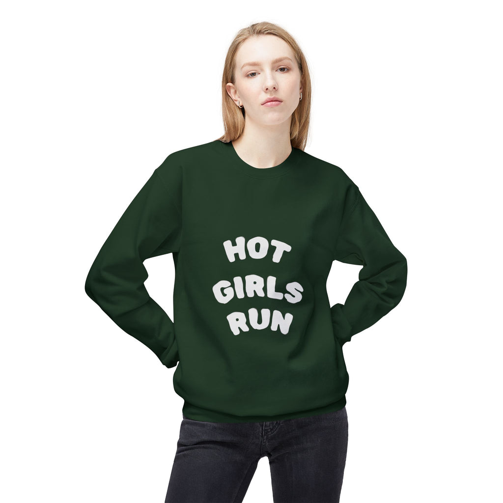 Hot Girls Run Crewneck Sweatshirt