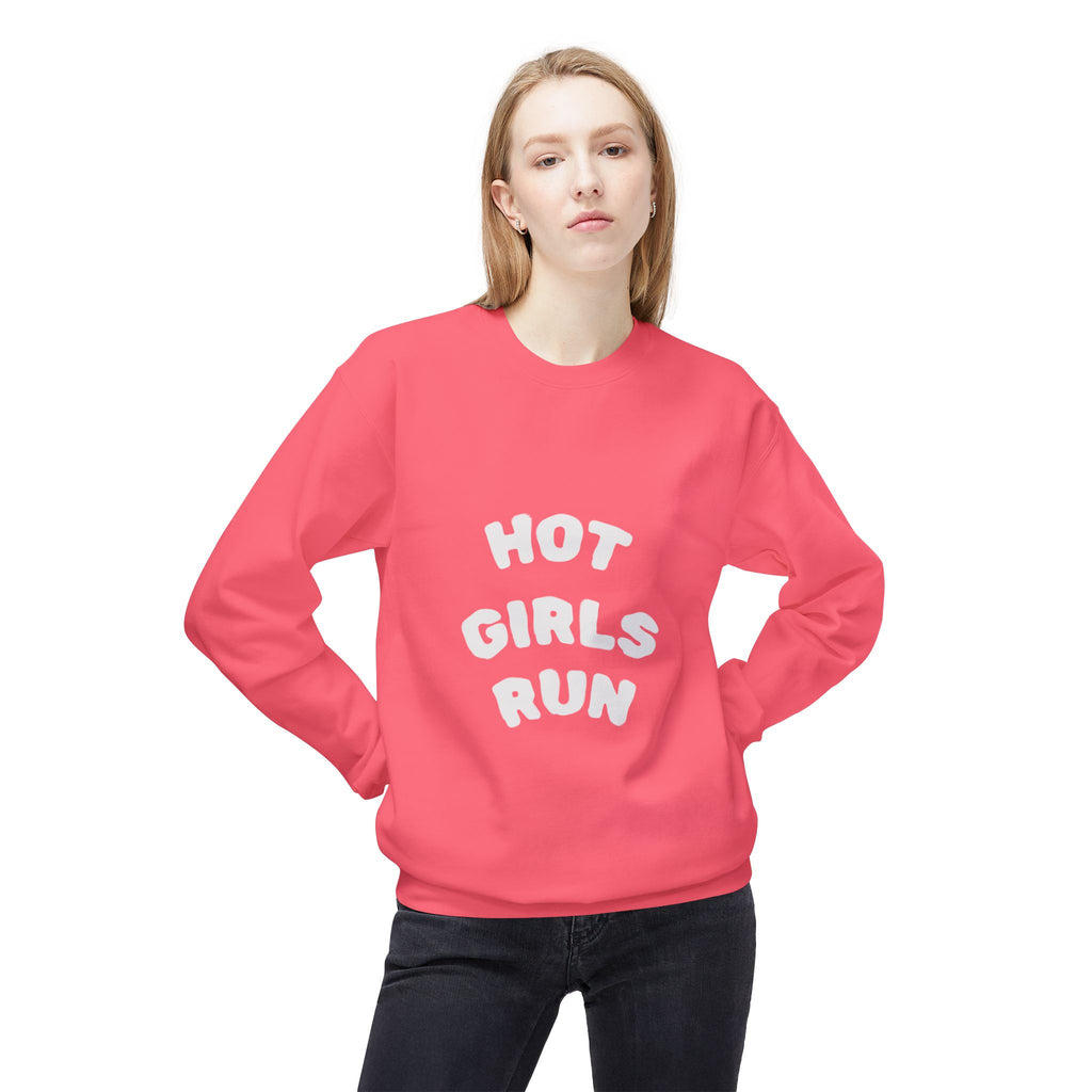 Hot Girls Run Crewneck Sweatshirt