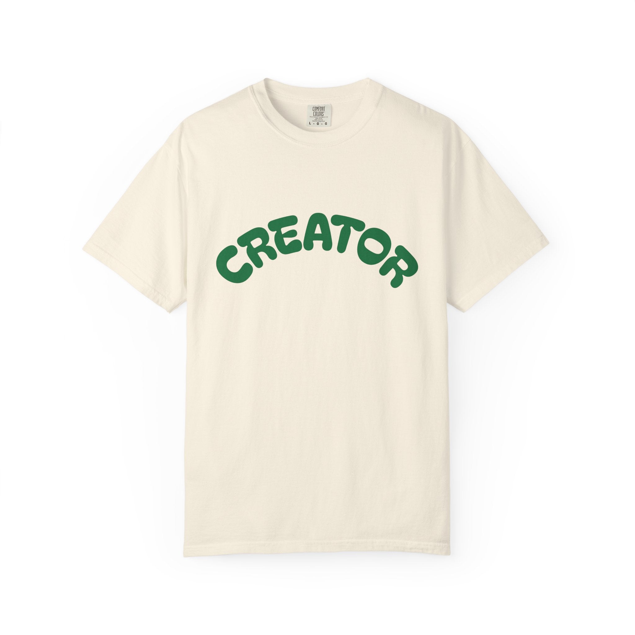 Creator T-Shirt — Retro Arch Logo Tee for Artists & Makers