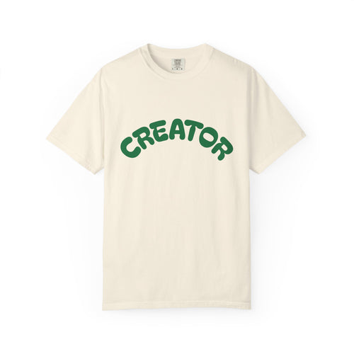 Creator T-Shirt — Retro Arch Logo Tee for Artists & Makers