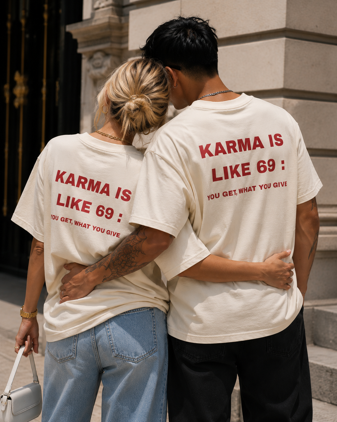 Karma Is Like 69 T‑Shirt — "You Get What You Give" Graphic Tee