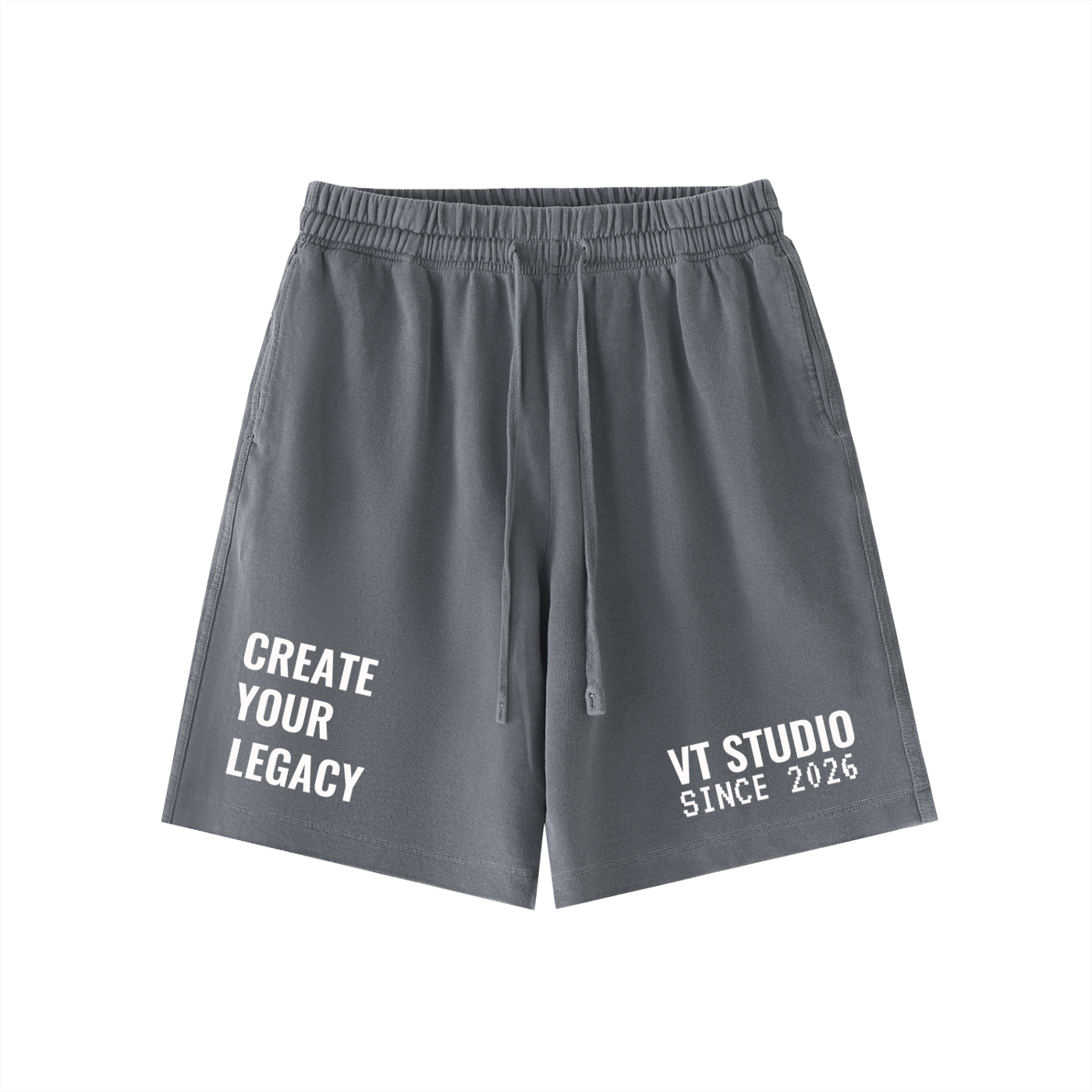 Vintage Wash Cotton Shorts