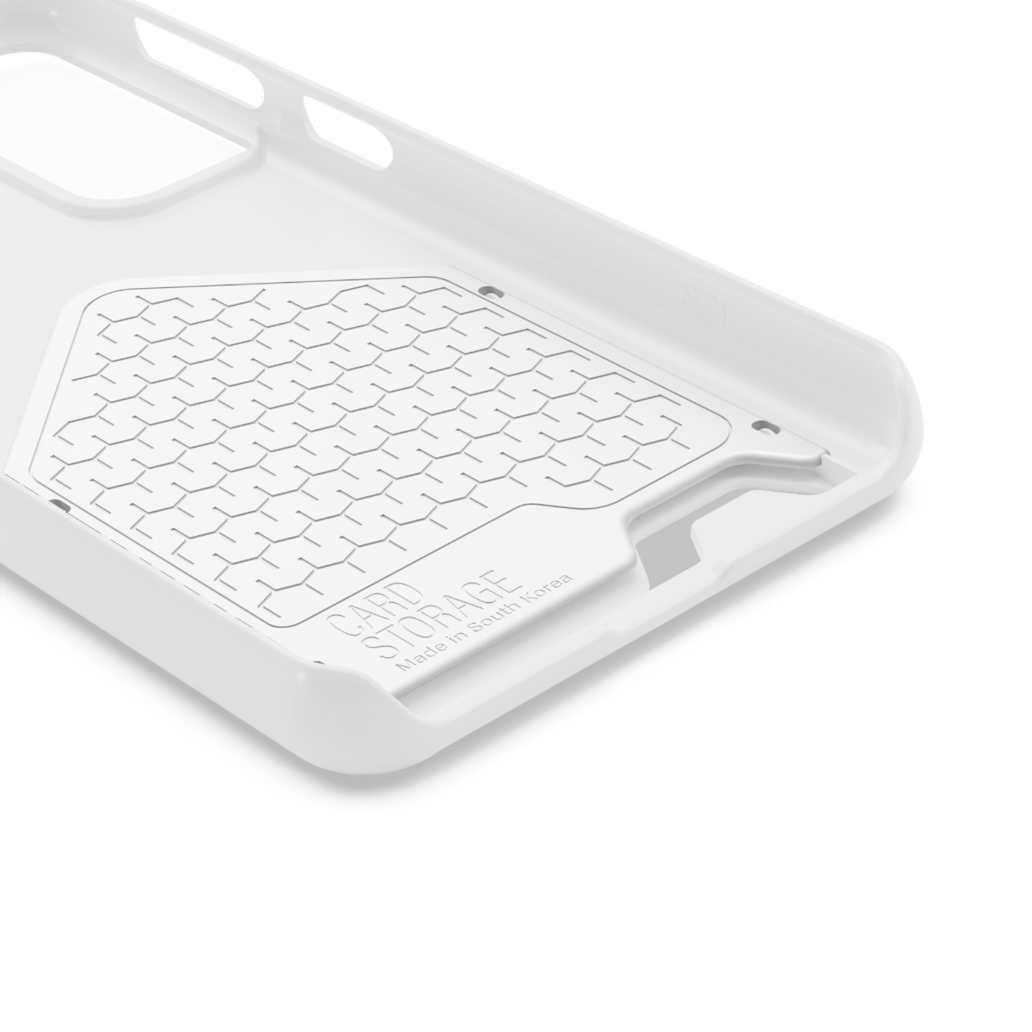 Phone Case with Card Holder — "Out of Breath Running Club" Minimalist Running Phone Wallet