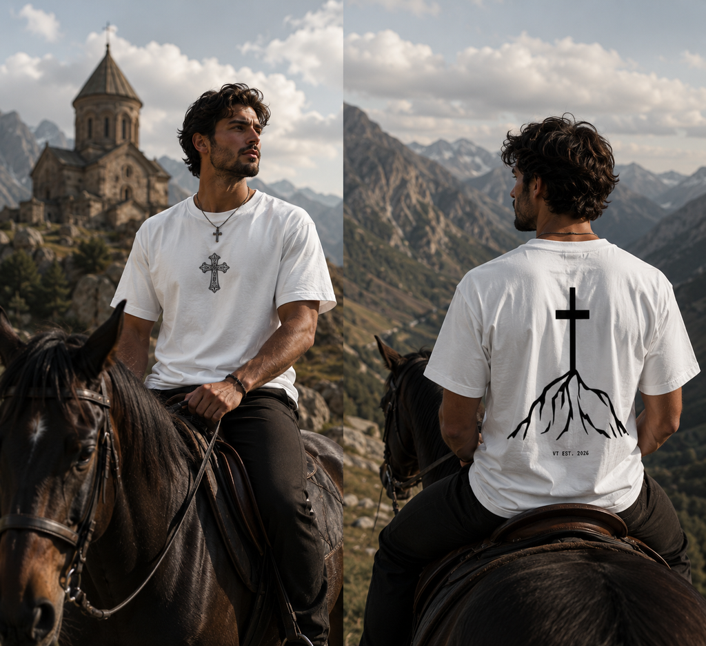 Unisex Oversized T-Shirt Cross
