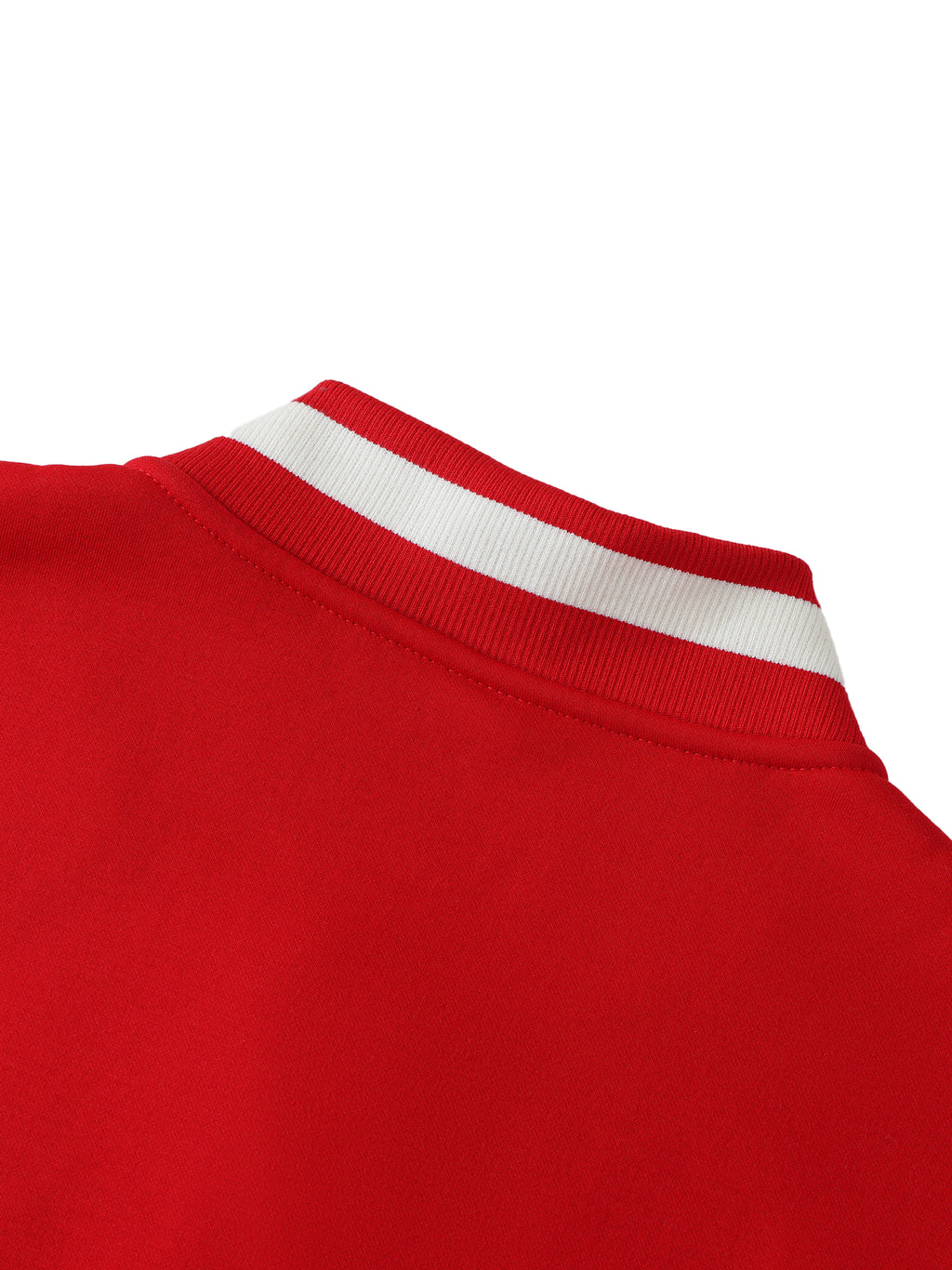 Unisex Two-Tone Fleeced Varsity Jacket