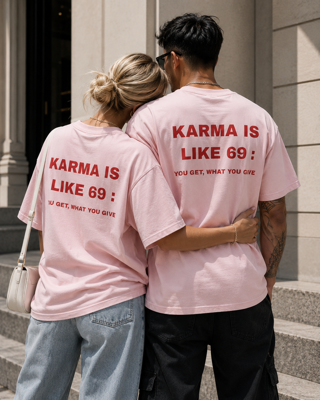 Karma Is Like 69 T‑Shirt — "You Get What You Give" Graphic Tee