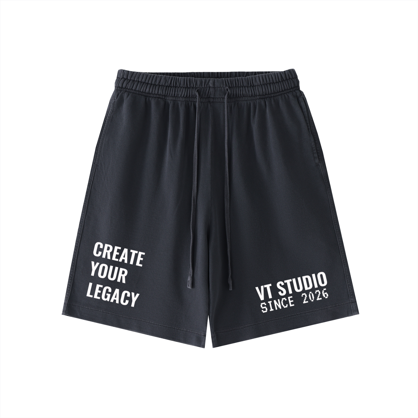 Vintage Wash Cotton Shorts